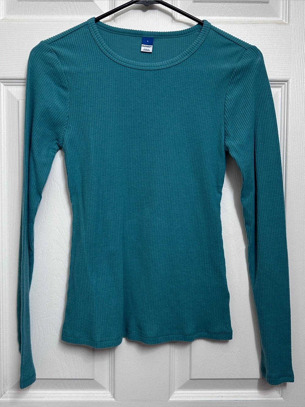 Green Ribbed Shirt